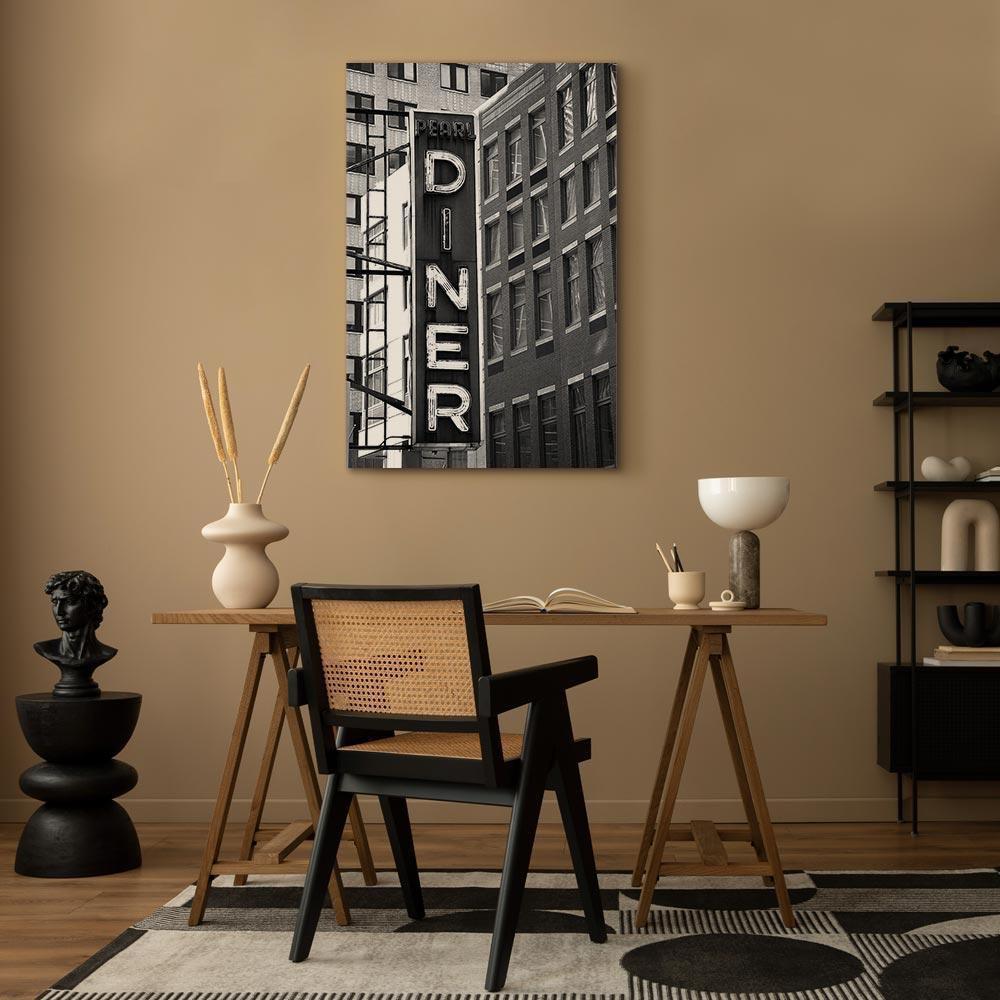 Obraz - Nowojorski neon (1-częściowy) pionowy