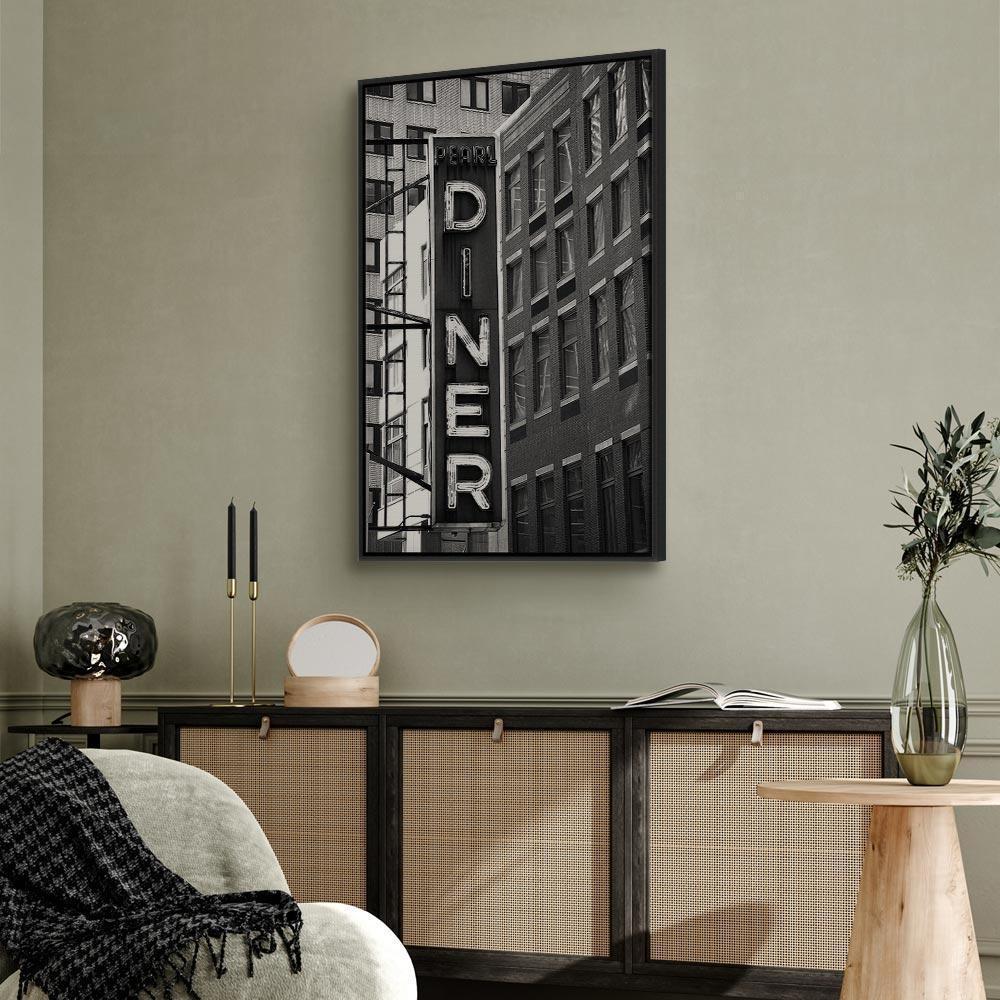 Obraz - Nowojorski neon (1-częściowy) pionowy