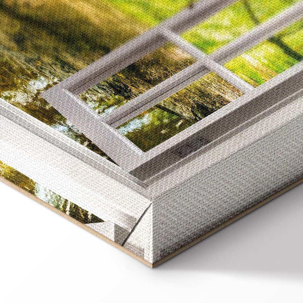 Obraz - Okno: widok na las