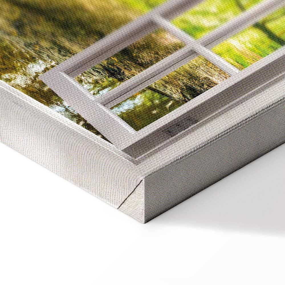 Obraz - Okno: widok na las