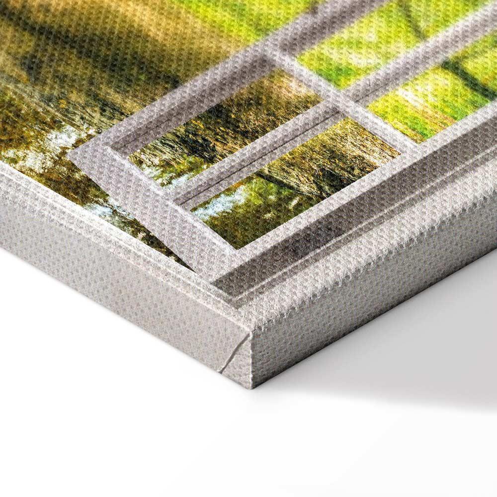 Obraz - Okno: widok na las