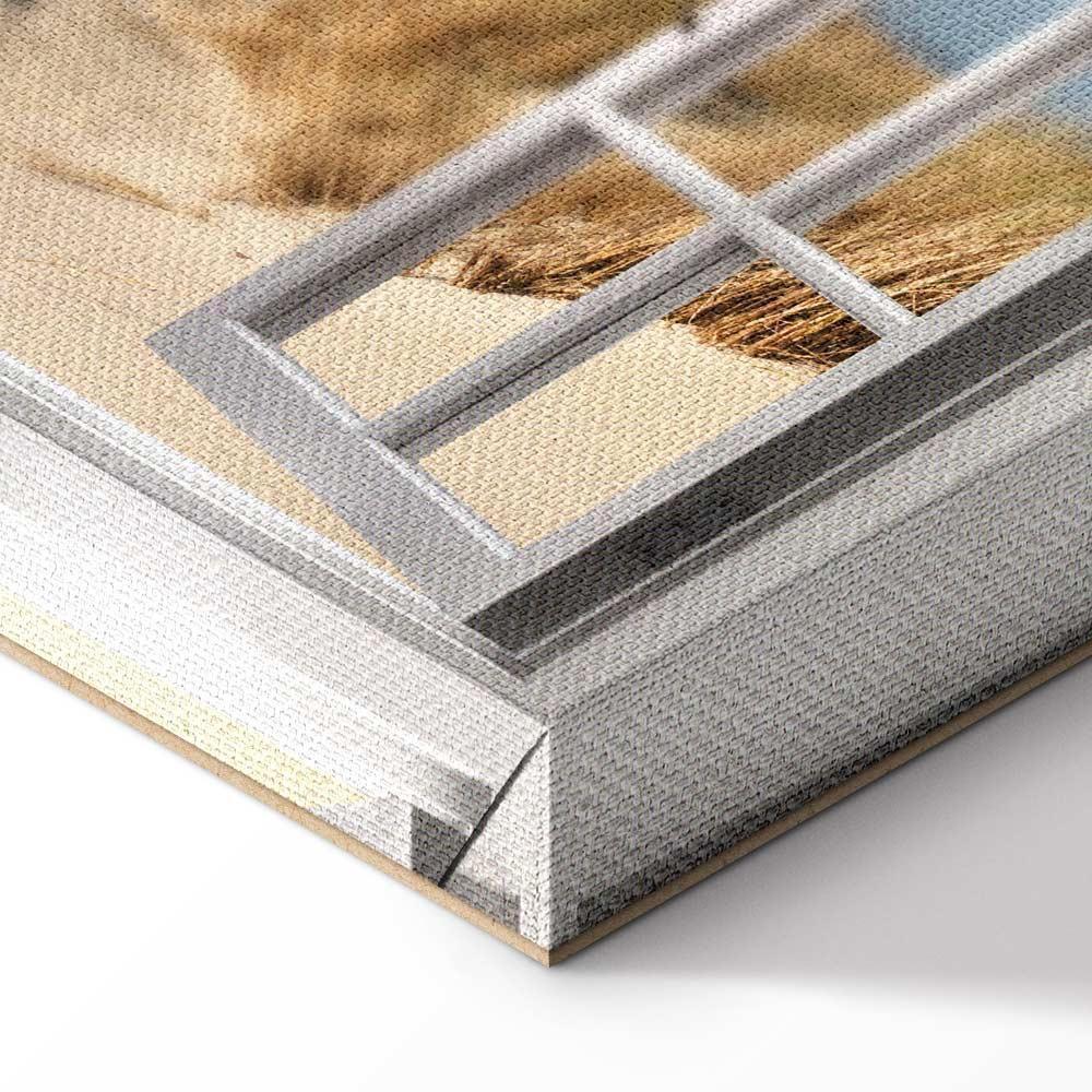 Obraz - Okno: widok na plażę