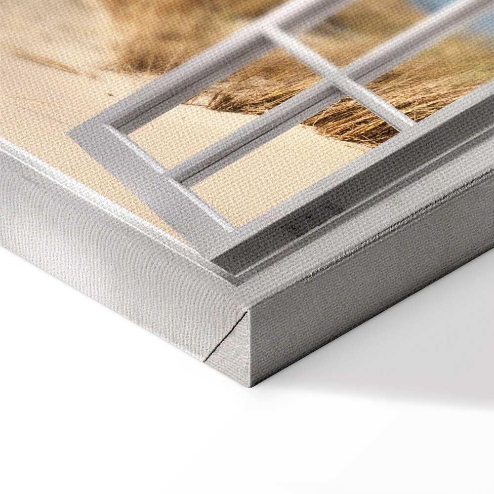 Obraz - Okno: widok na plażę