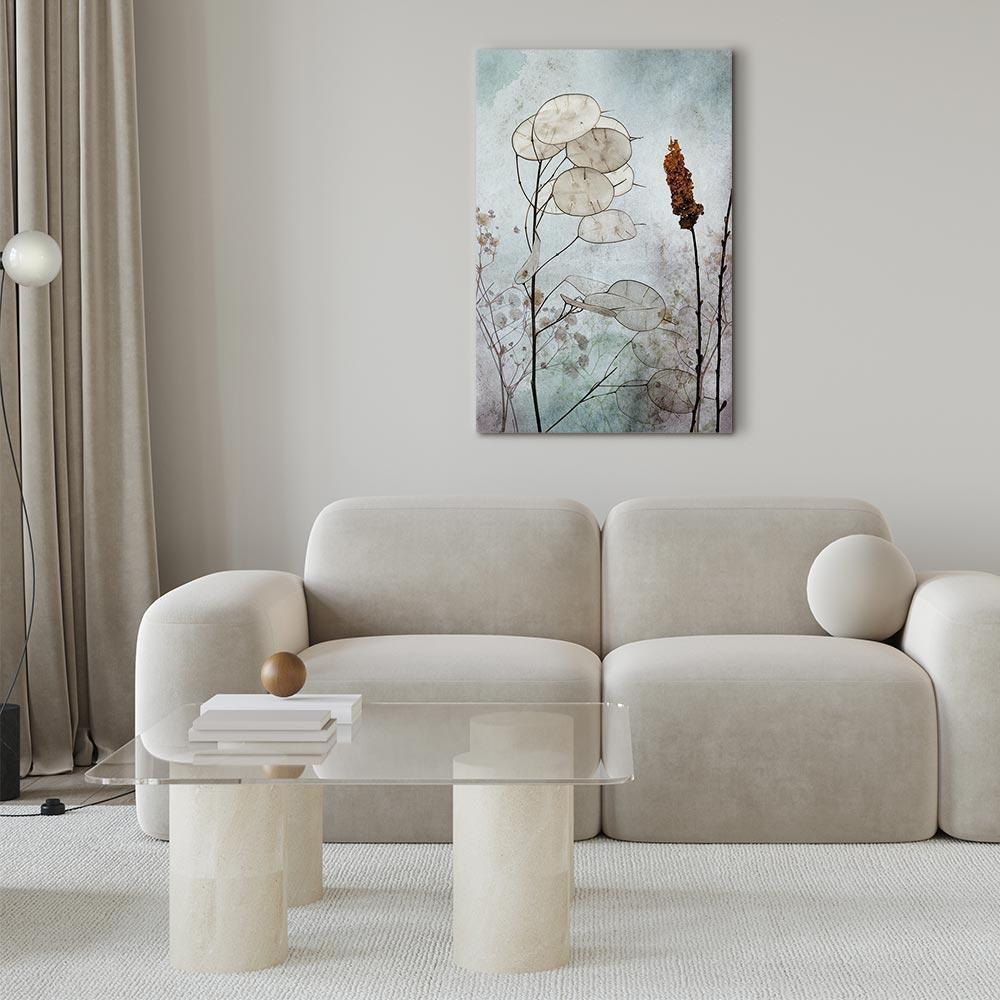 Obraz - Owoce lunarii (1-częściowy) pionowy