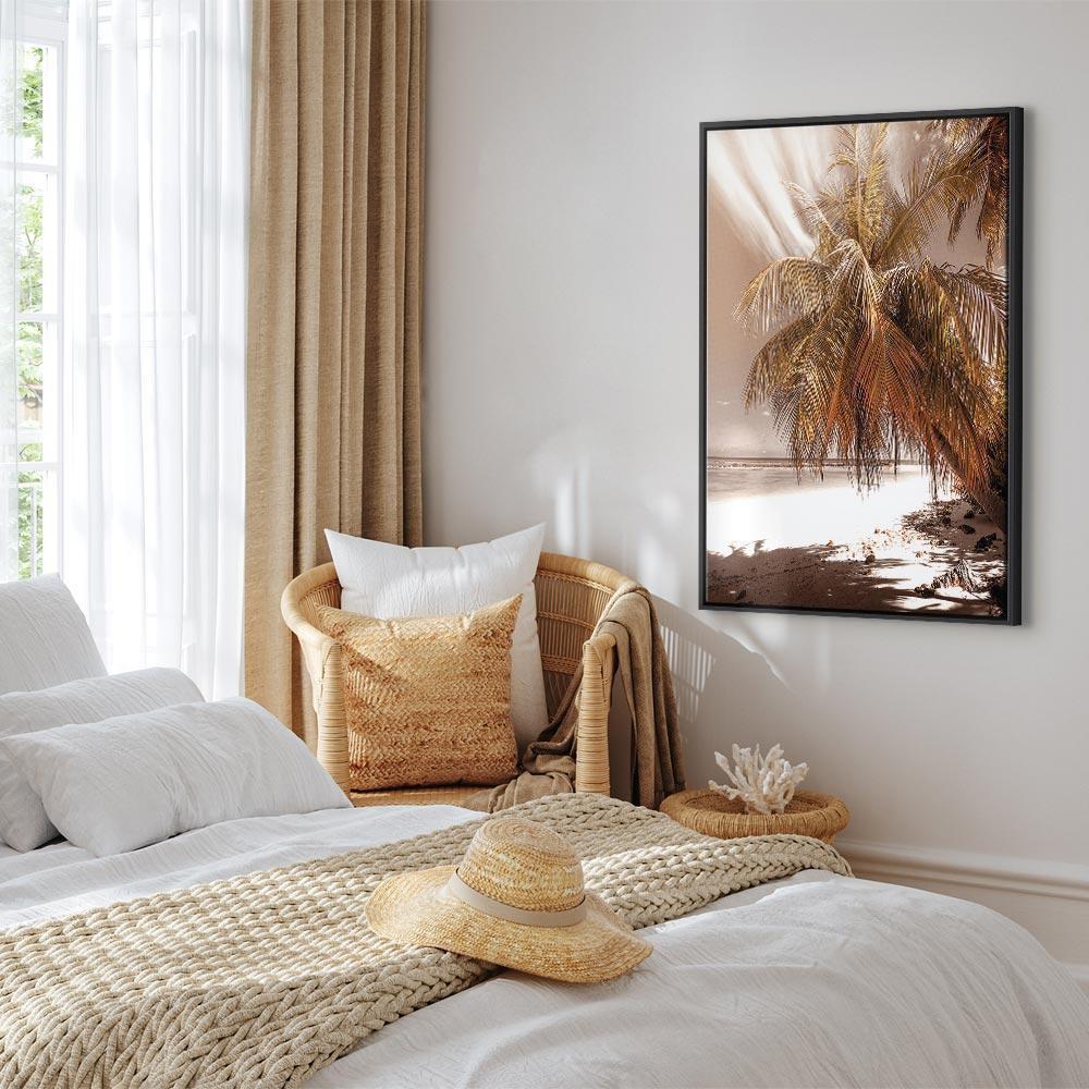 Obraz - Palmowy cień (1-częściowy) pionowy
