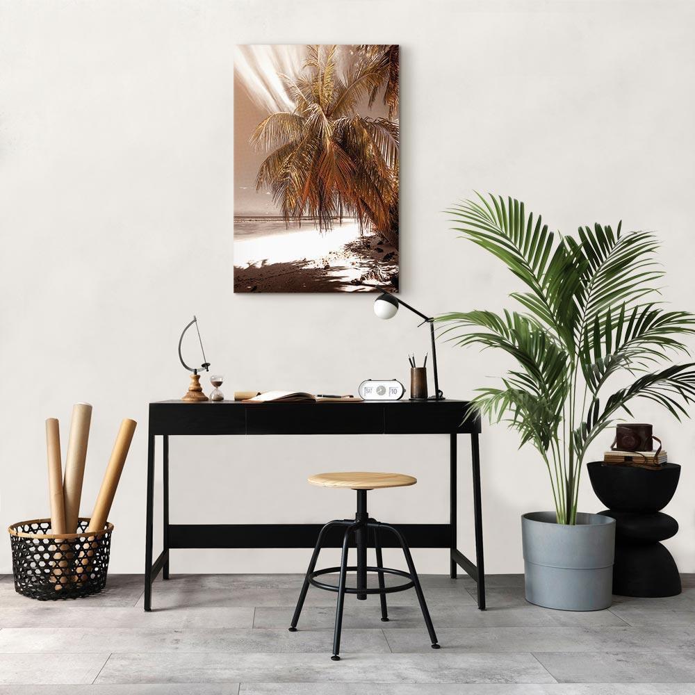 Obraz - Palmowy cień (1-częściowy) pionowy