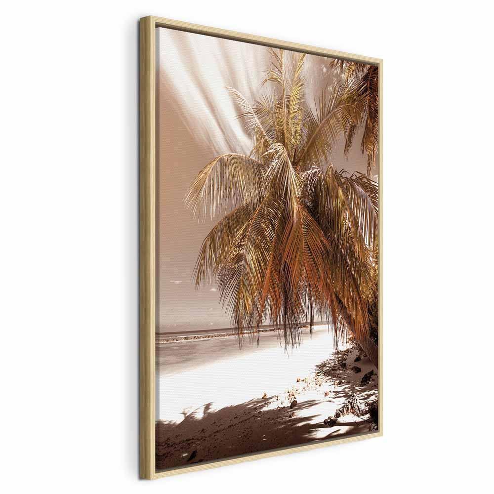 Obraz - Palmowy cień (1-częściowy) pionowy