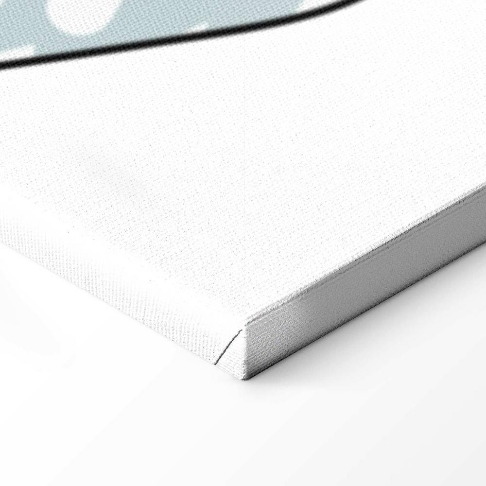 Obraz - Pastelowa grafika liniowa