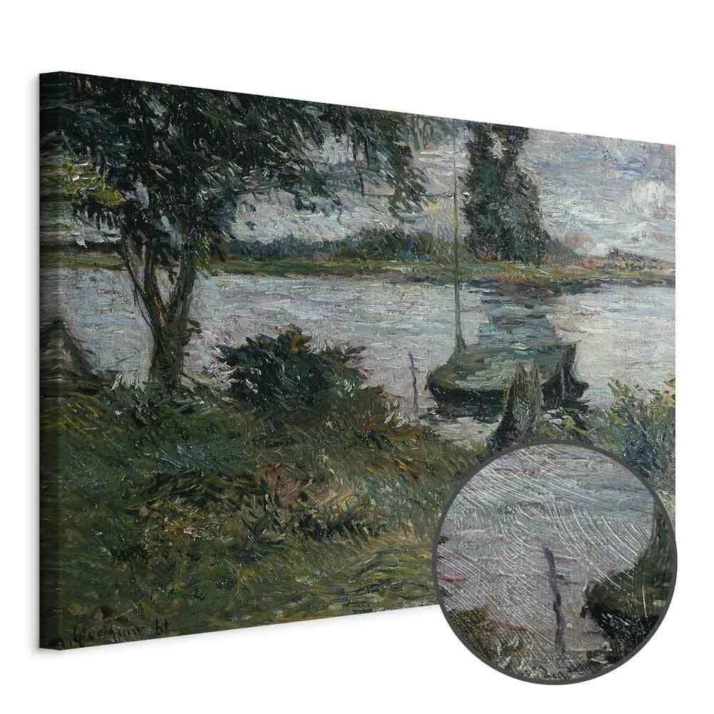 Obraz - Paul Gauguin – Flußufer