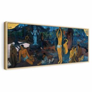 Obraz - Paul Gauguin – Skąd przyszliśmy? Kim jesteśmy? Dokąd idziemy?