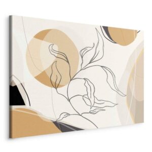 Obraz - Pejzaż z listkiem