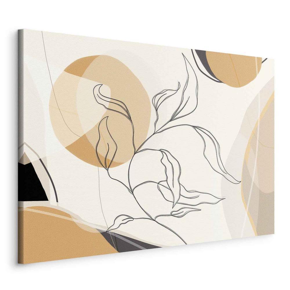 Obraz - Pejzaż z listkiem