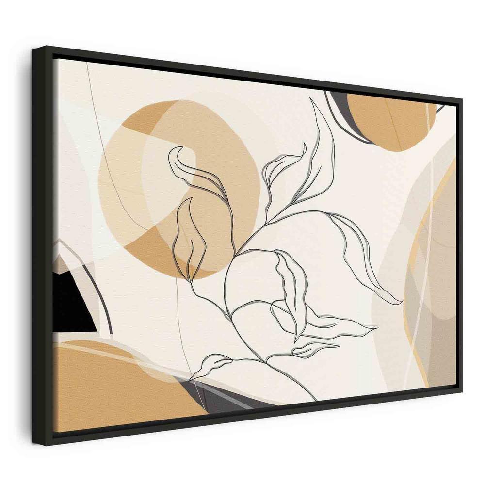 Obraz - Pejzaż z listkiem