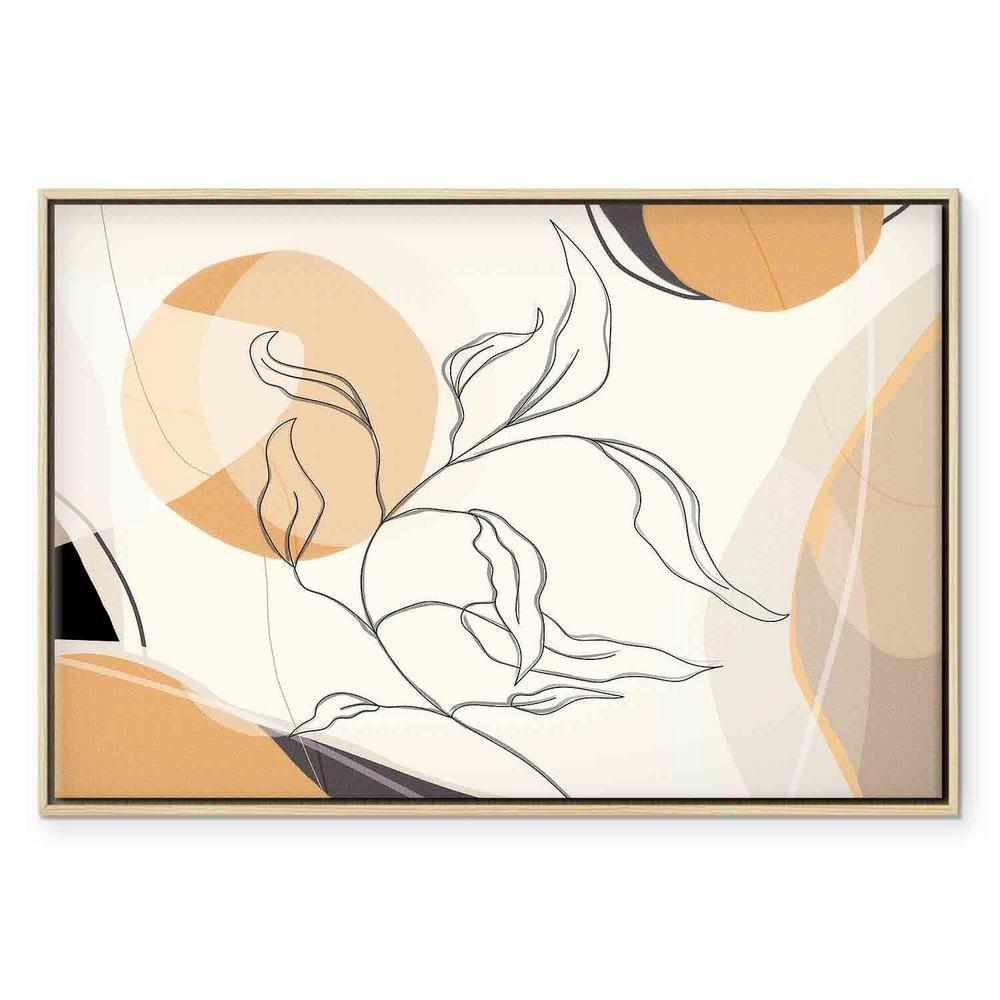 Obraz - Pejzaż z listkiem