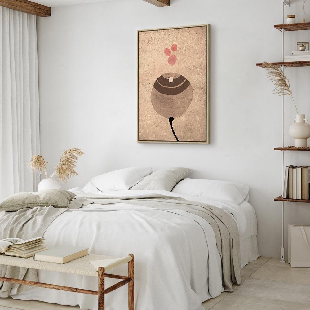 Obraz - Piaskowy balonik (1-częściowy) pionowy