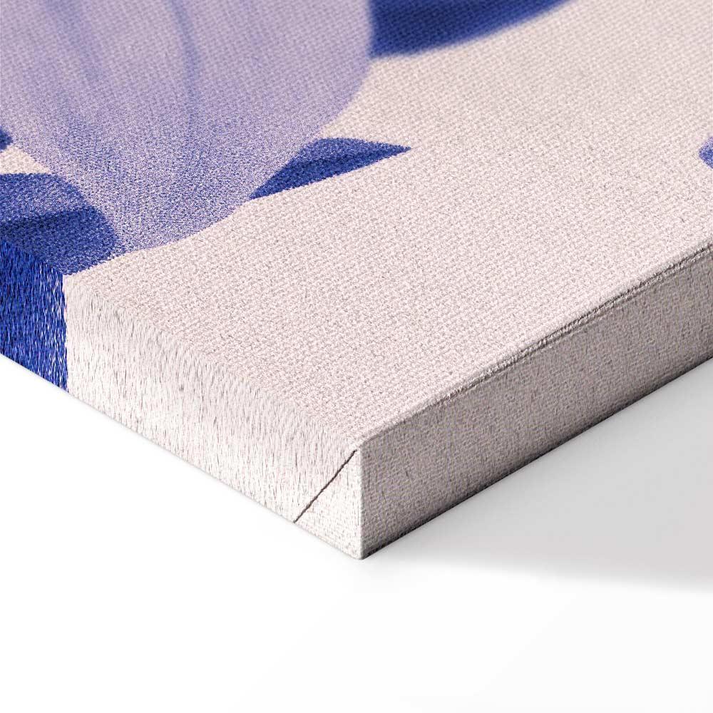 Obraz - Piękno w Oczach - inspirujący cytat z różowym popiersiem i kwiatami