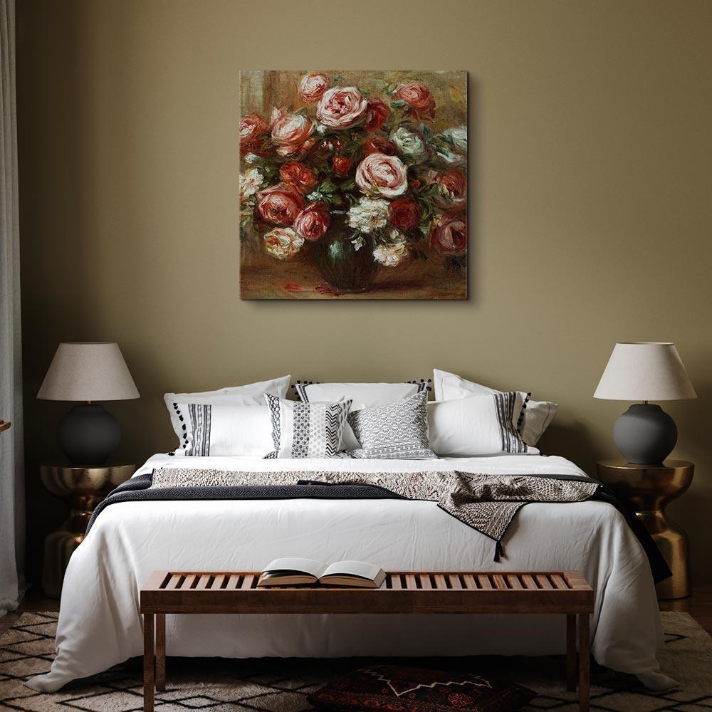 Obraz - Pierre-Auguste Renoir – Bukiet róż (martwa natura)