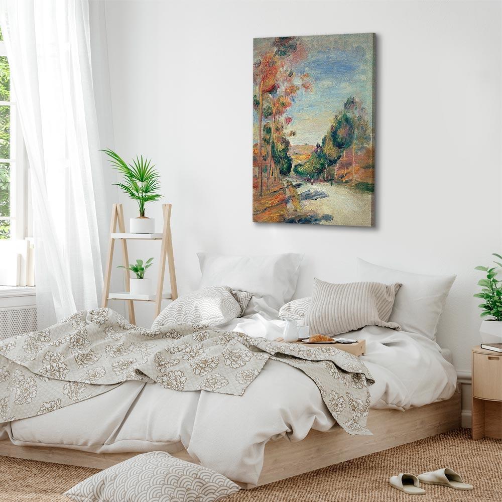 Obraz - Pierre-Auguste Renoir – Krajobraz Essoyes