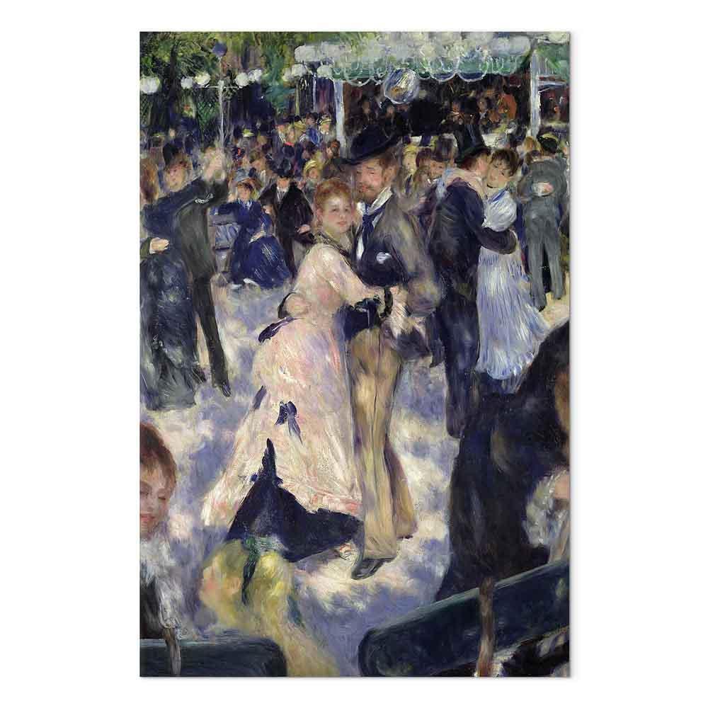 Obraz - Pierre-Auguste Renoir – Le Moulin de la Galette, detal tancerzy
