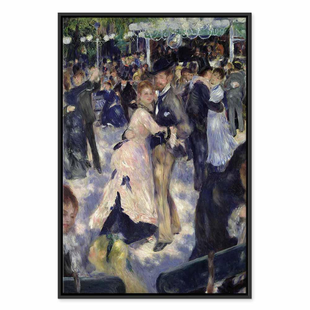 Obraz - Pierre-Auguste Renoir – Le Moulin de la Galette, detal tancerzy