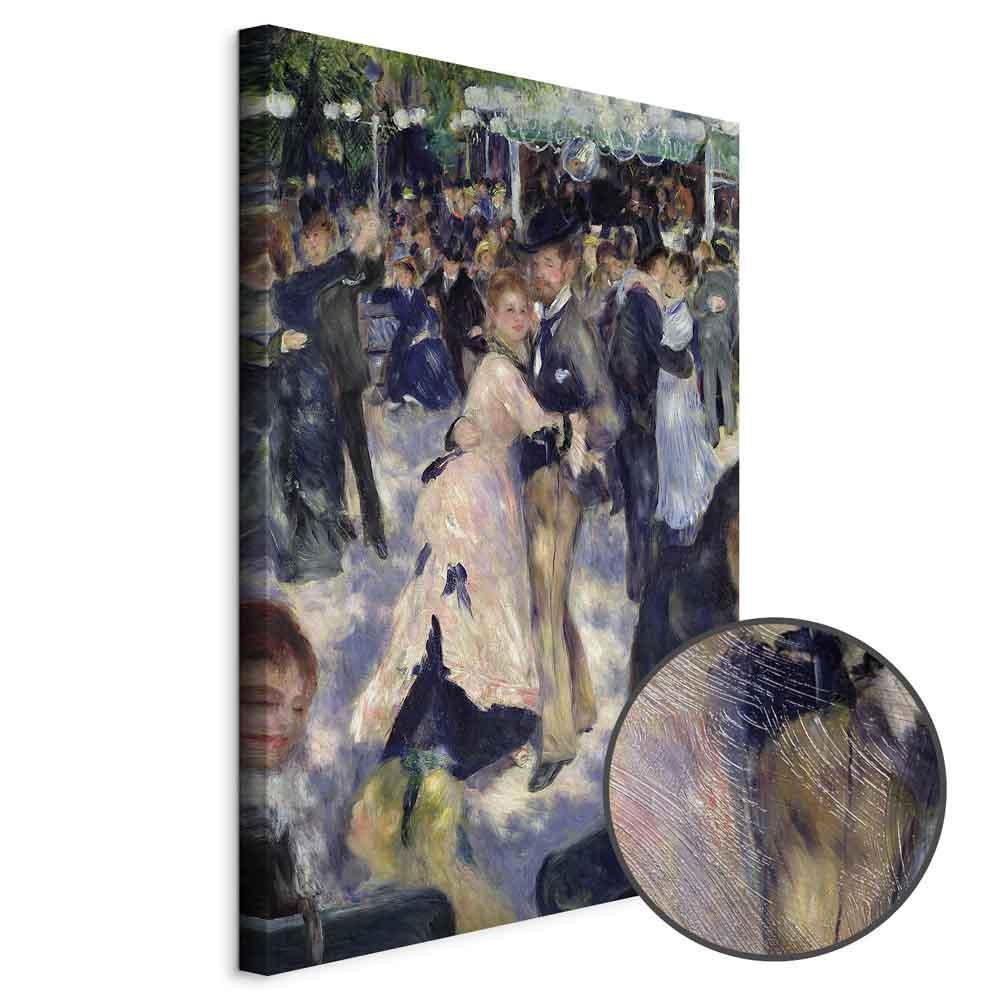 Obraz - Pierre-Auguste Renoir – Le Moulin de la Galette, detal tancerzy