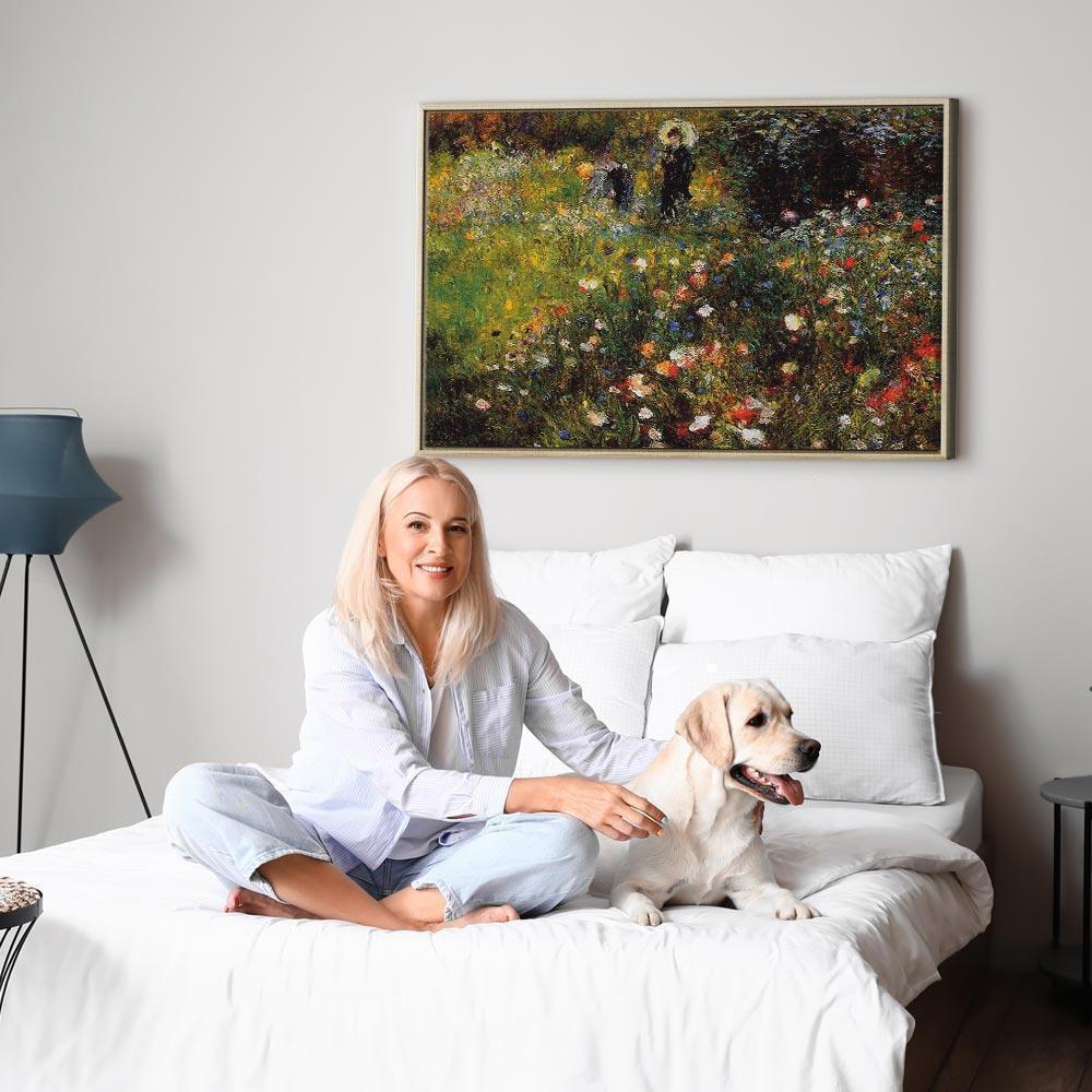 Obraz - Pierre-Auguste Renoir – Letni pejzaż