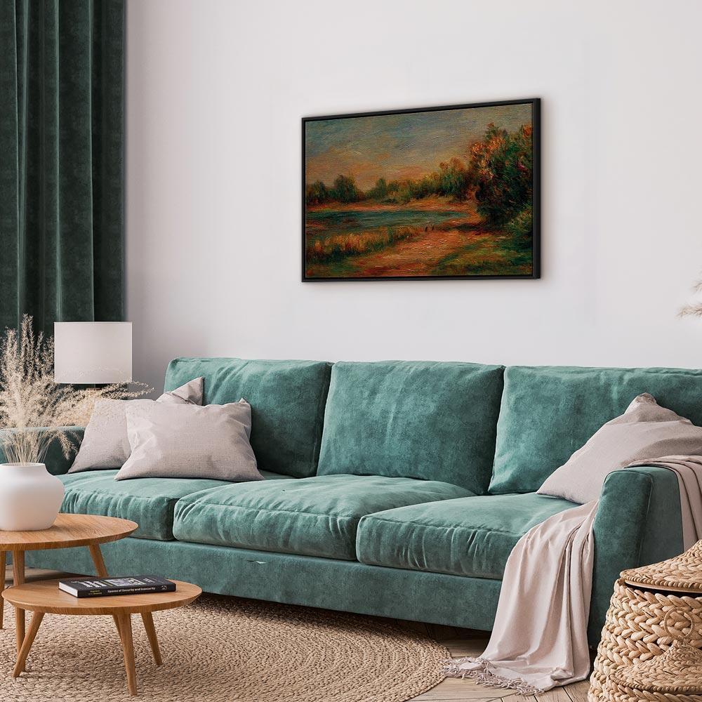 Obraz - Pierre-Auguste Renoir – Paysage à Guernesey