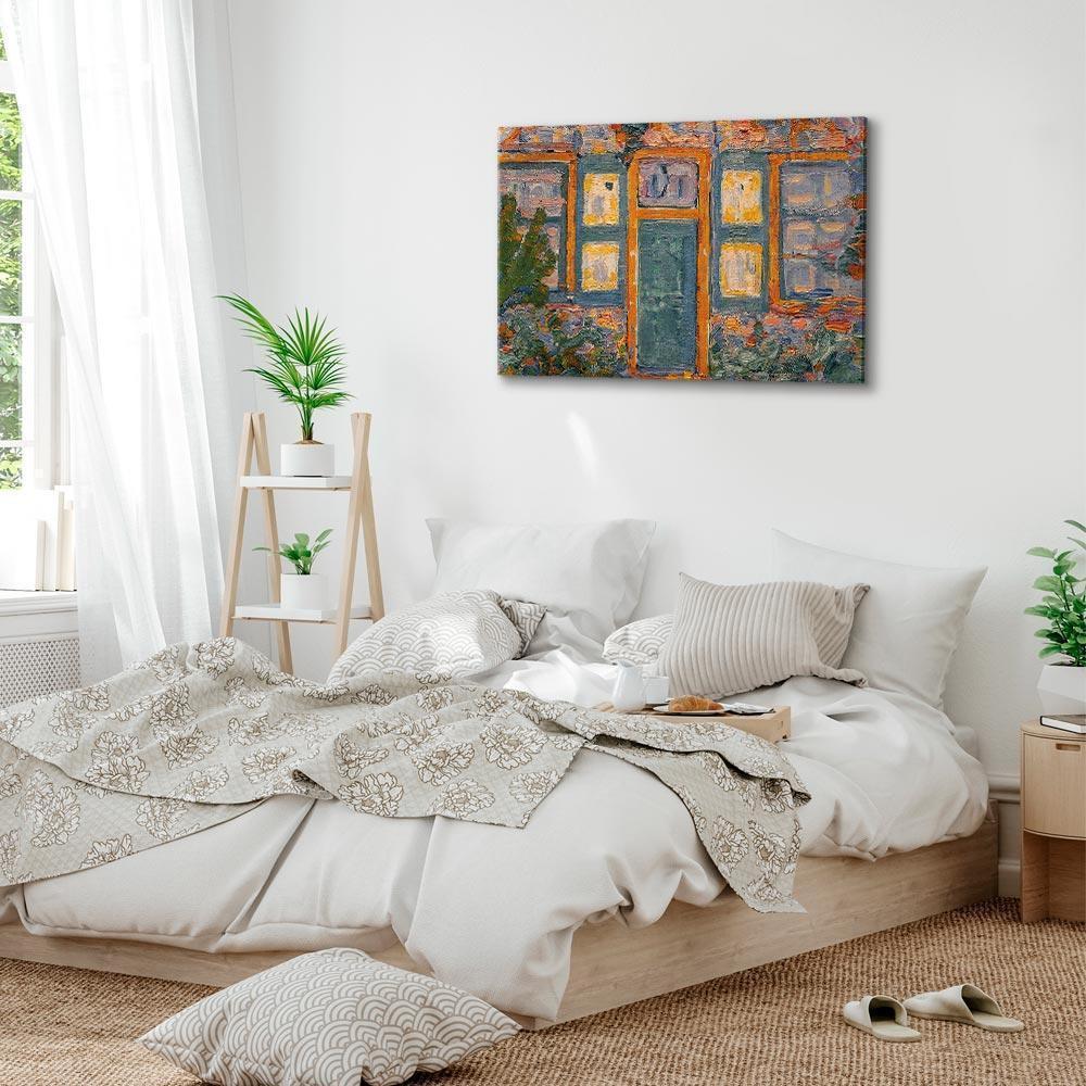 Obraz - Piet Mondrian – Dom w słońcu