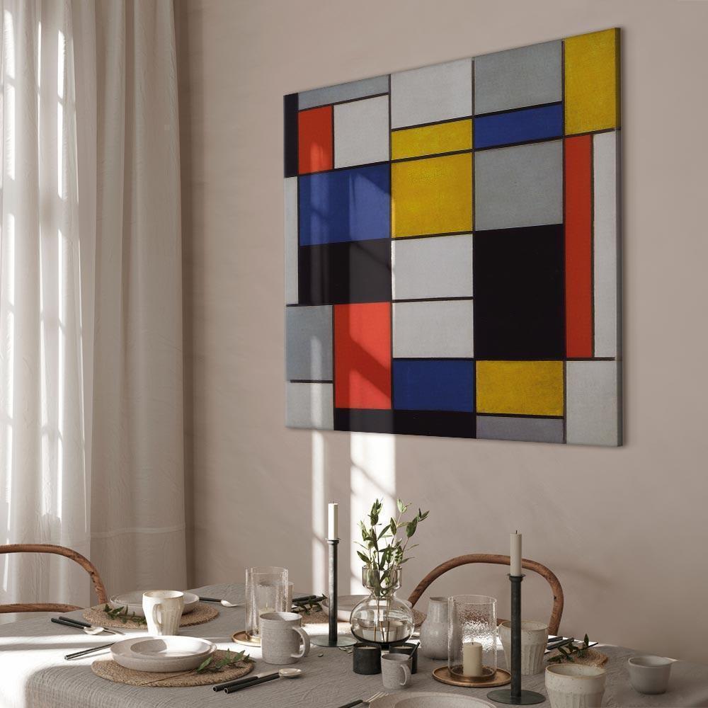 Obraz - Piet Mondrian – Kompozycja A