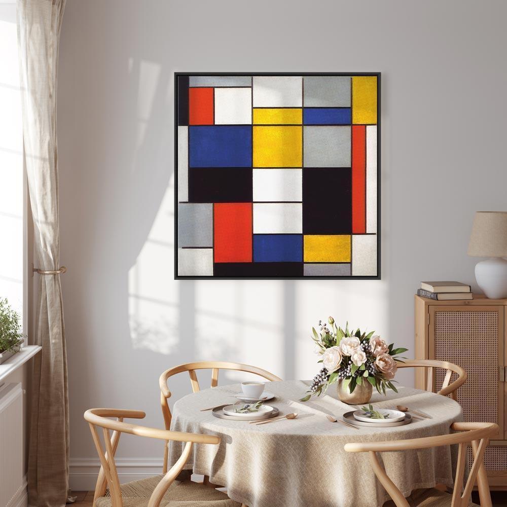 Obraz - Piet Mondrian – Kompozycja A