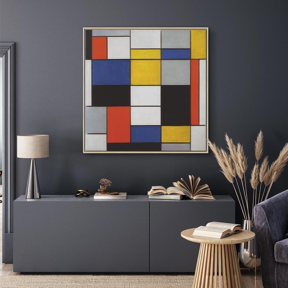 Obraz - Piet Mondrian – Kompozycja A