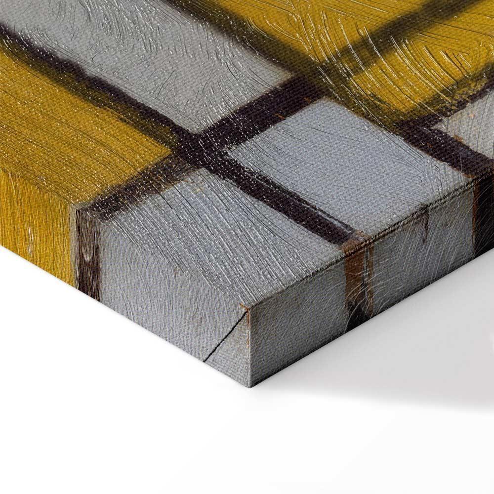 Obraz - Piet Mondrian – Kompozycja z siatką 1