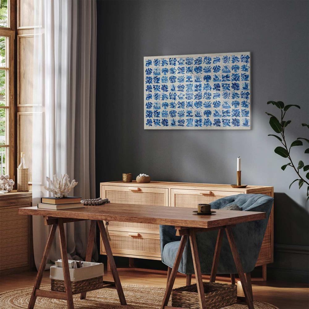 Obraz - Płytki azulejos - tradycyjne ceramiczne portugalskie kafle