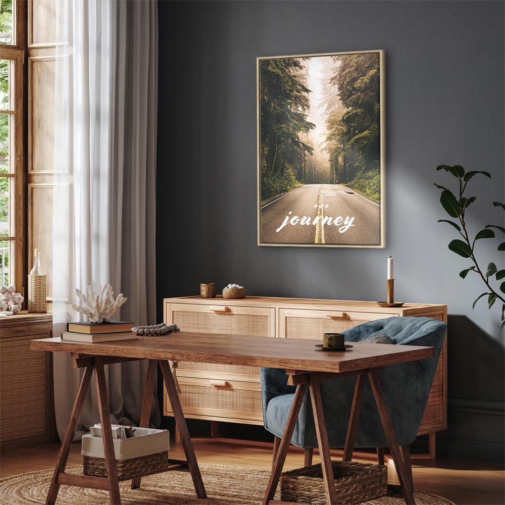 Obraz - Podróż w nieznane (1-częściowy) pionowy