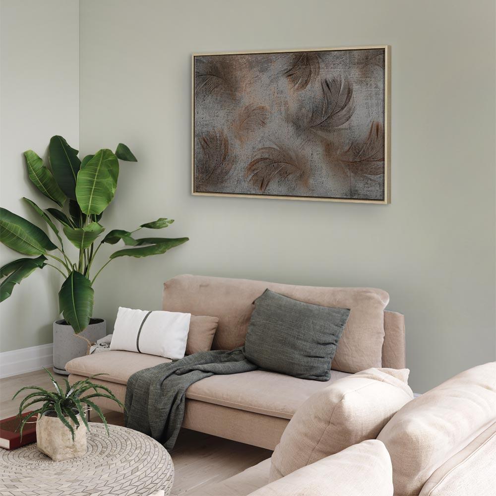 Obraz - Powiew beżu (1-częściowy) szeroki