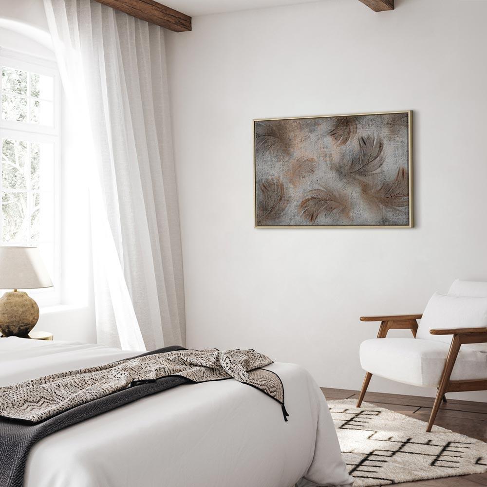 Obraz - Powiew beżu (1-częściowy) szeroki