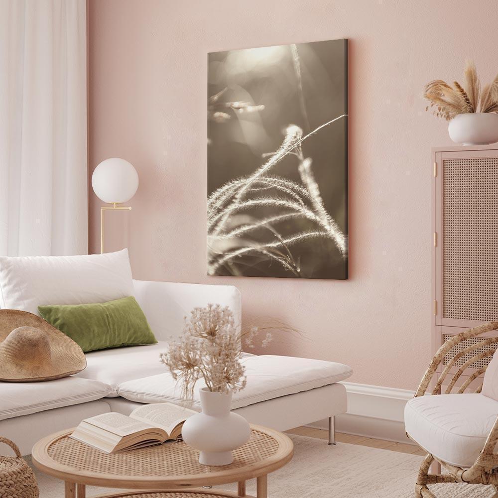 Obraz - Puszysta trawa (1-częściowy) pionowy