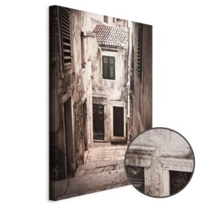 Obraz - Retro uliczka (1-częściowy) pionowy