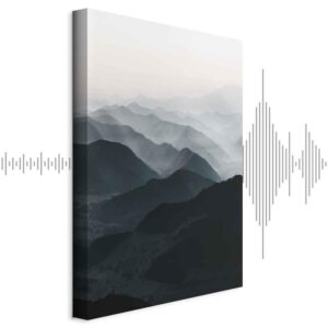 Obraz - Równoległe grzbiety (1-częściowy) pionowy