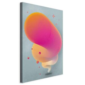 Obraz - Różowa smuga (1-częściowy) pionowy