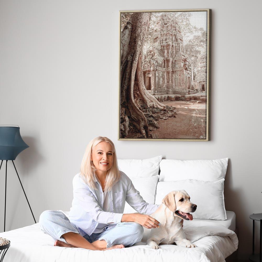 Obraz - Ruiny Angkor (1-częściowy) pionowy