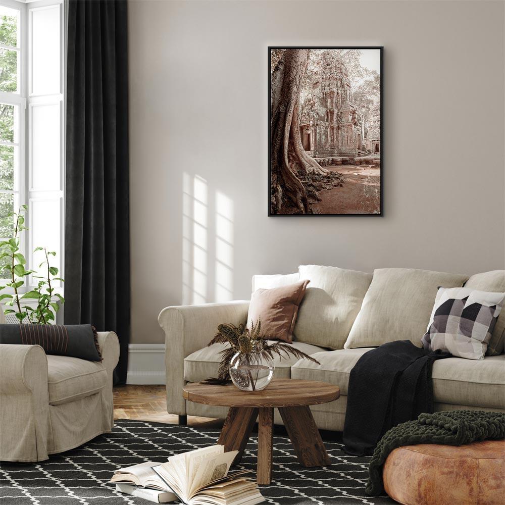 Obraz - Ruiny Angkor (1-częściowy) pionowy