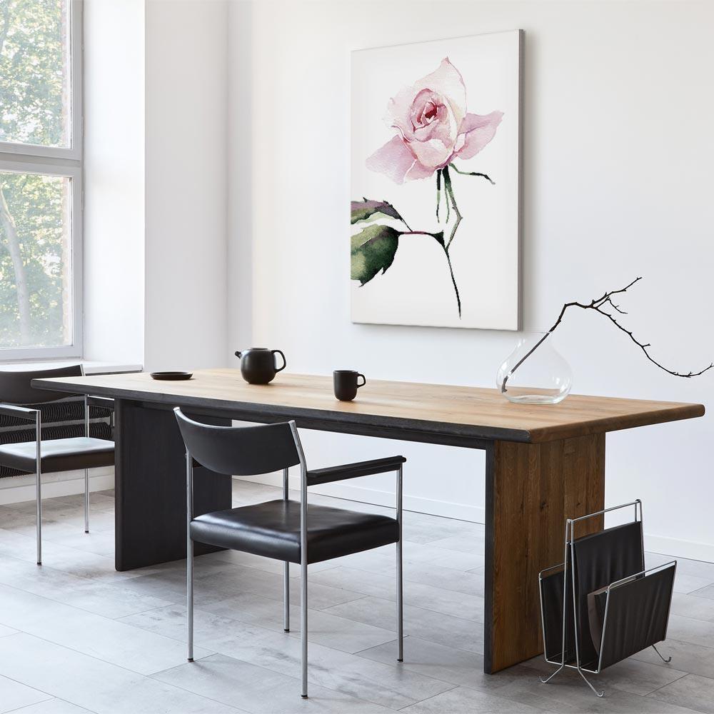 Obraz - Samotna róża (1-częściowy) pionowy