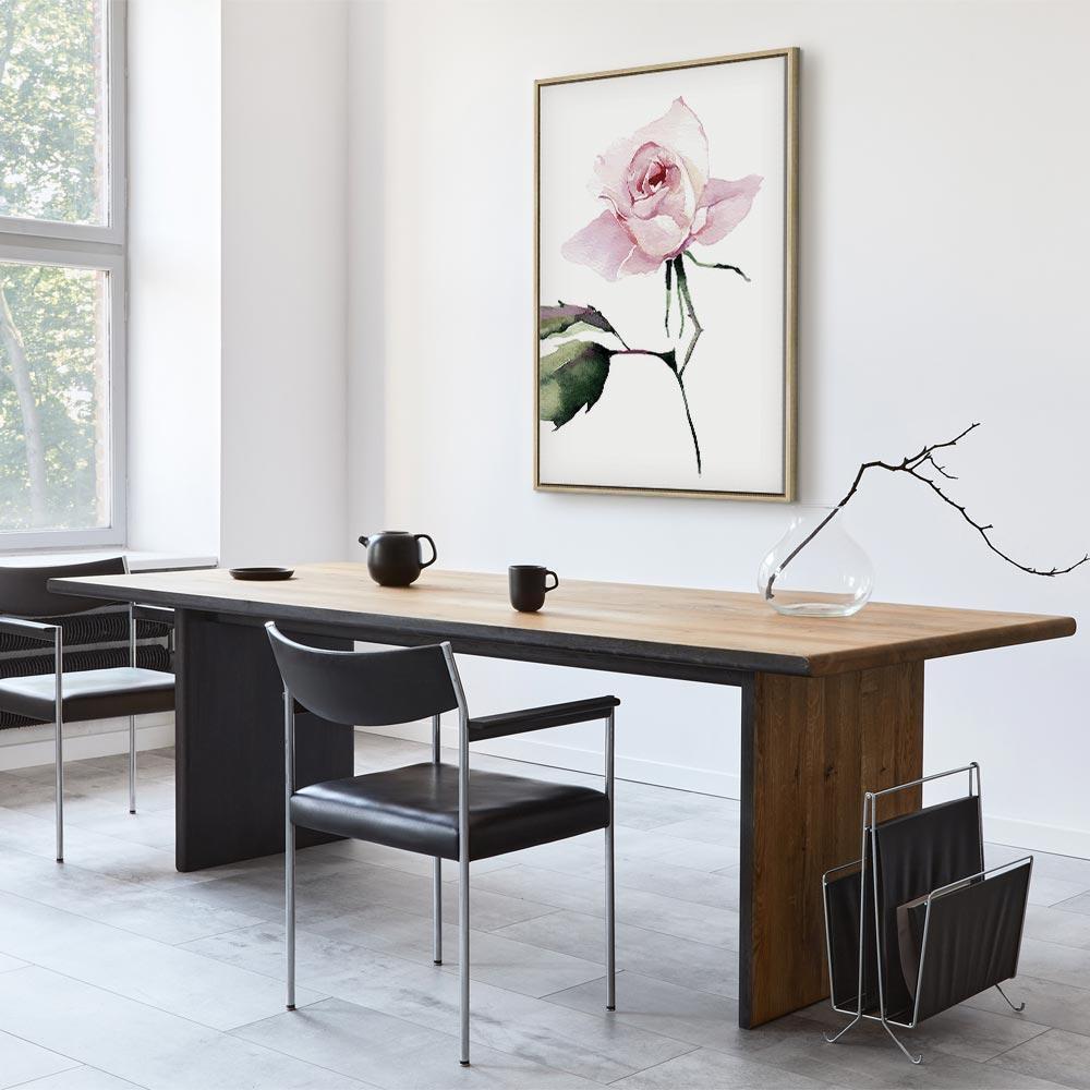 Obraz - Samotna róża (1-częściowy) pionowy