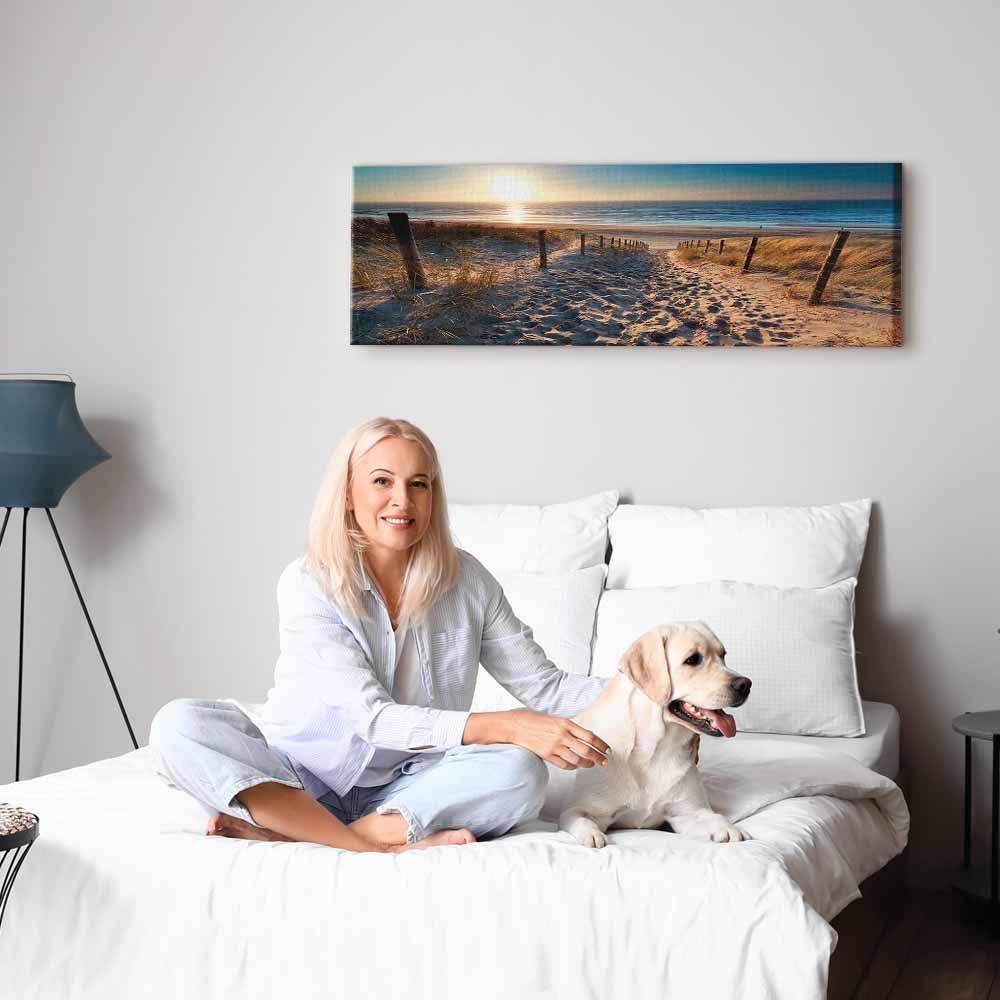 Obraz - Ścieżka zachodzącego słońca