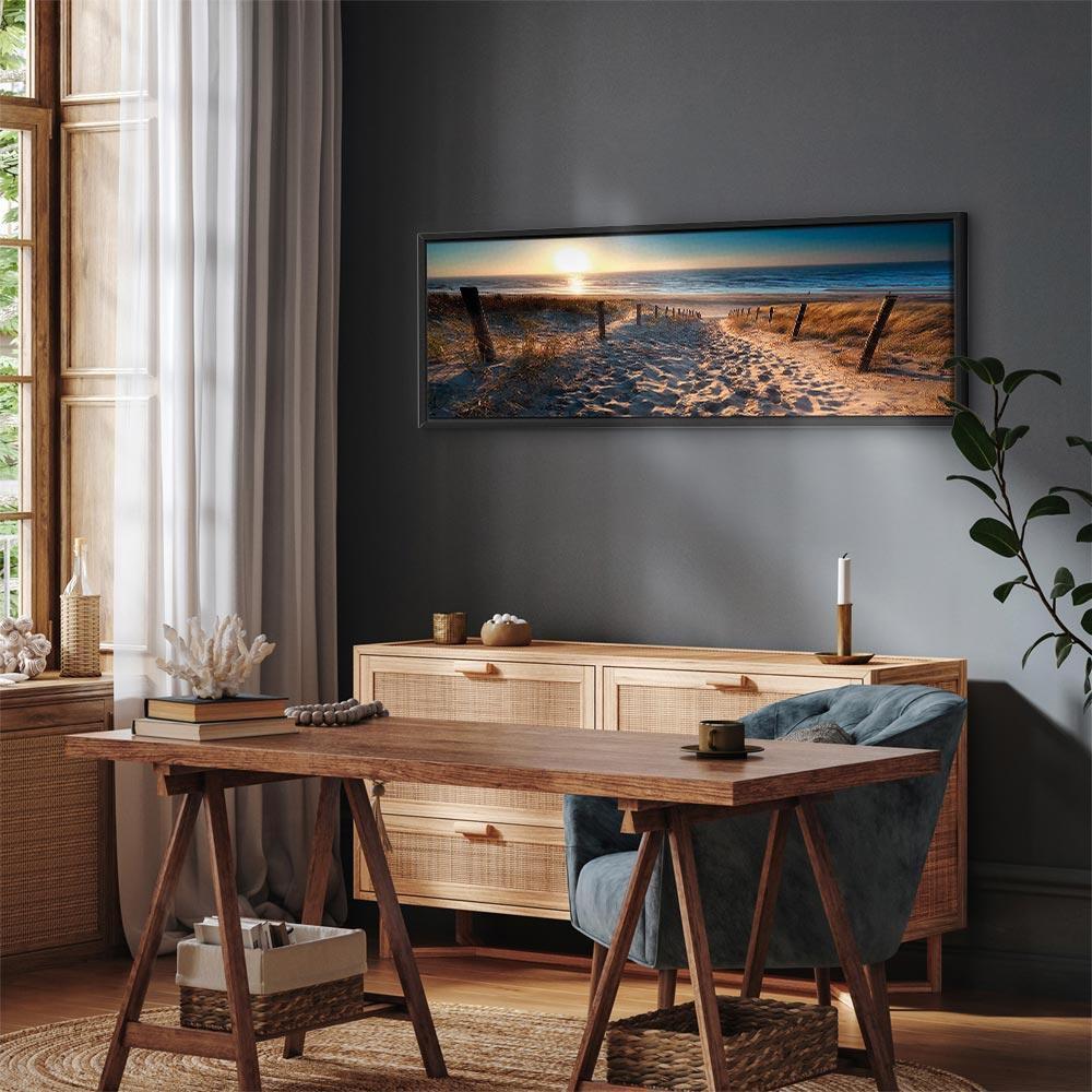 Obraz - Ścieżka zachodzącego słońca