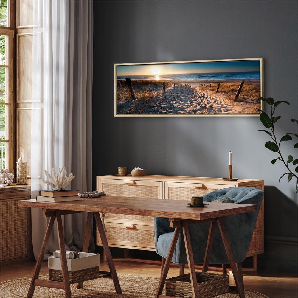 Obraz - Ścieżka zachodzącego słońca