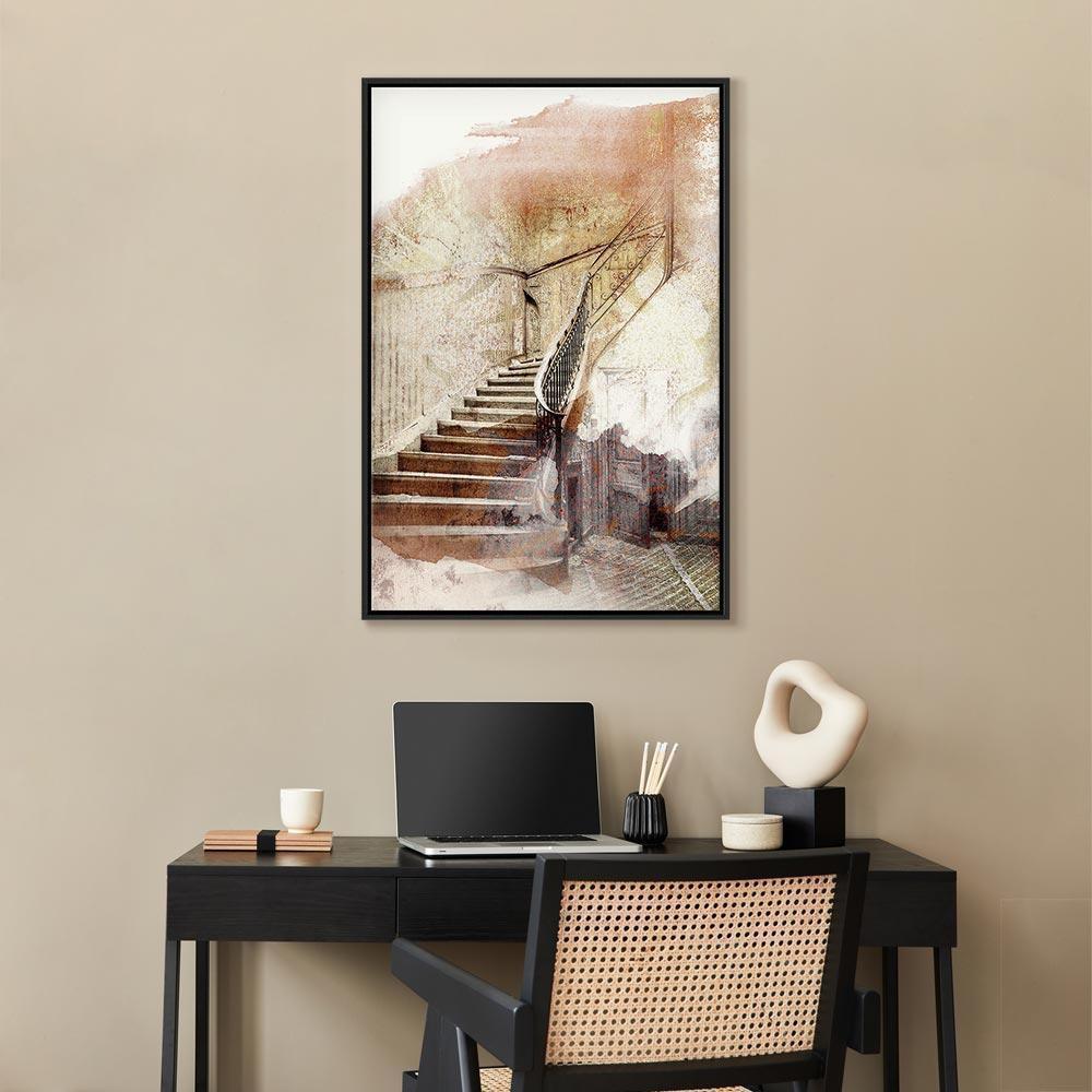 Obraz - Sekretne schody (1-częściowy) pionowy