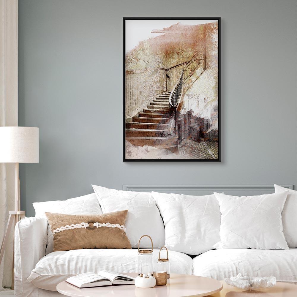 Obraz - Sekretne schody (1-częściowy) pionowy