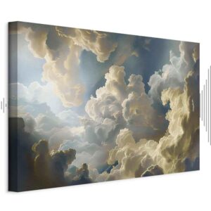 Obraz - Słońce i cienie: Teatralny pokaz przyrody wysoko nad ziemią